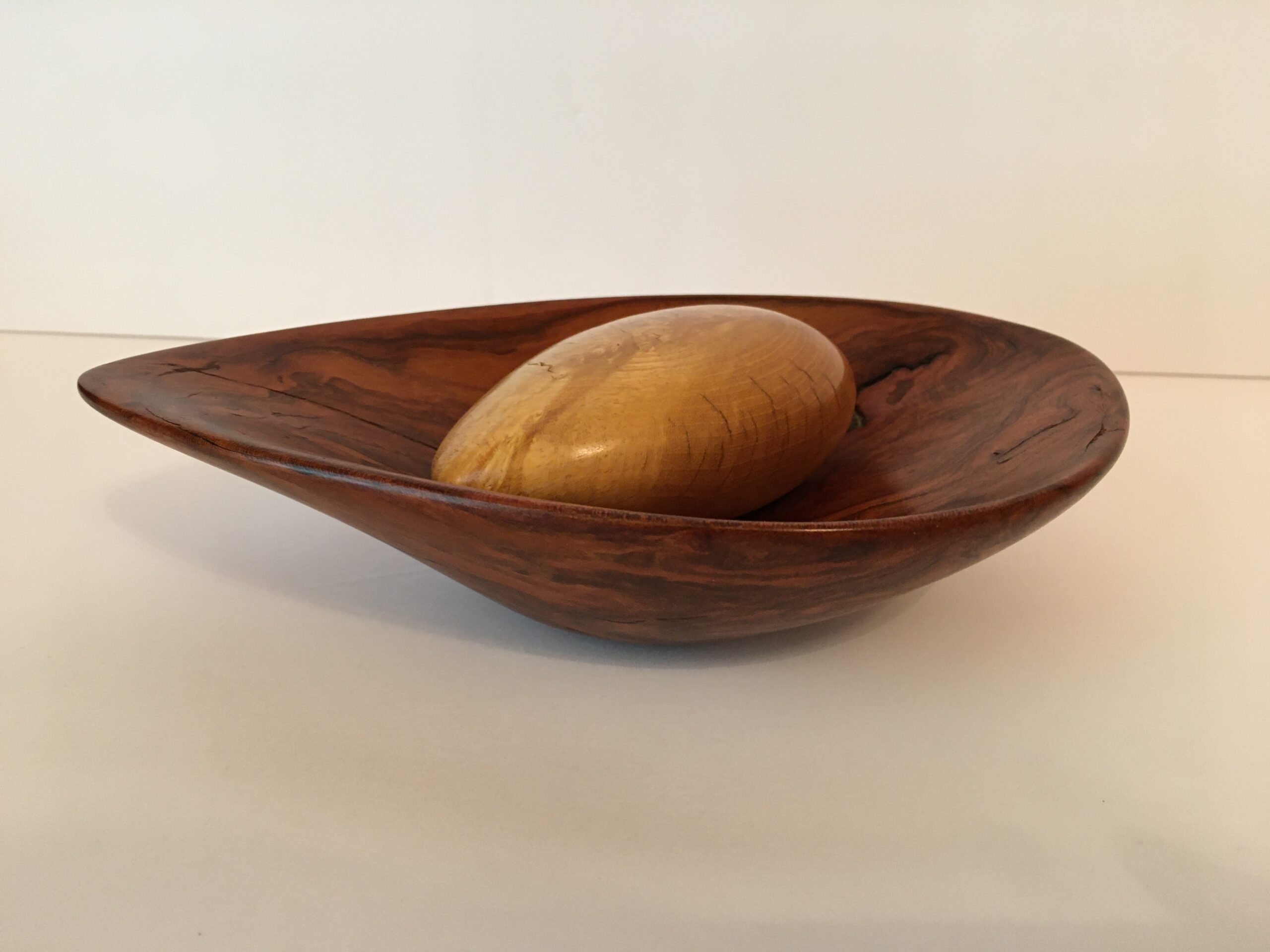 Wood Bowl Abstract Sculpture Texas Hill Country Artist David Day